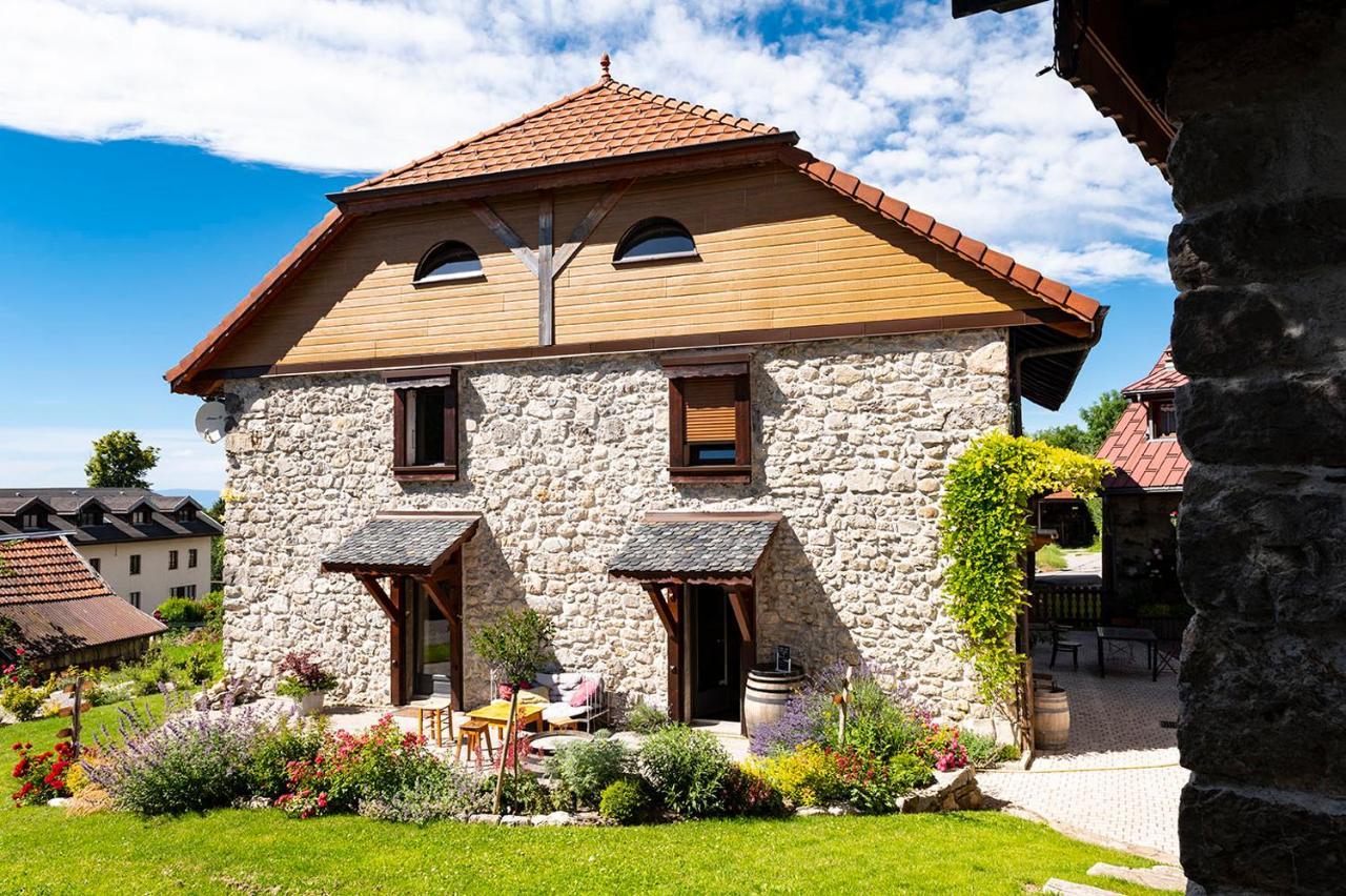 Un R De Memises Bed and Breakfast Thollon-les-Memises Exteriör bild
